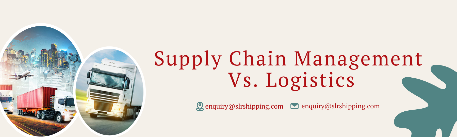 Logistics and supply chain management