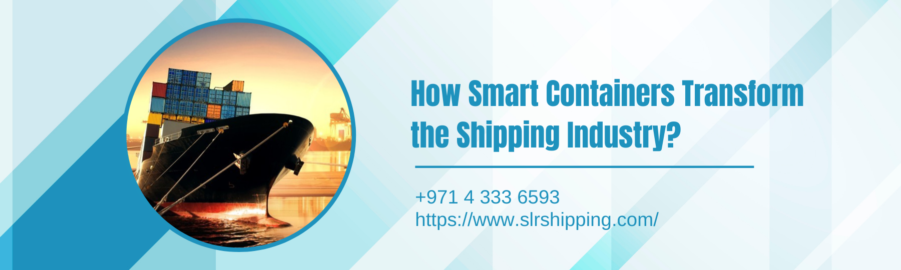 How the  Shipping Industry Benefits from Smart Containers?