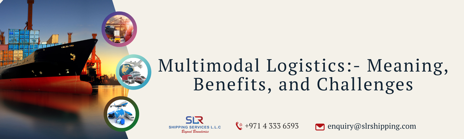Multimodal Logistics:- Everything to Know About