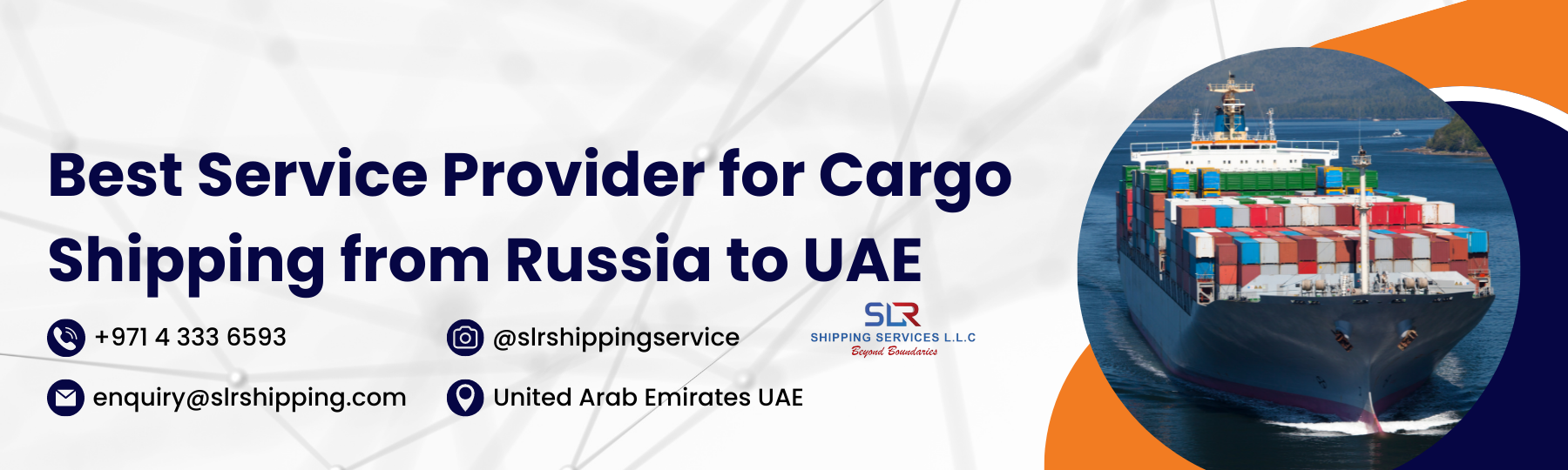 Choose the Best Service Provider for Cargo Shipping from Russia to UAE