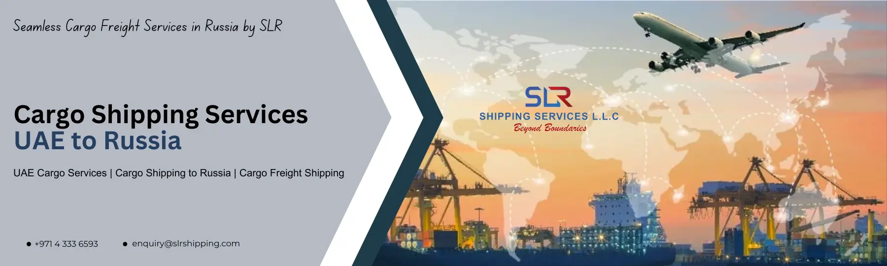 cargo shipping services in Russia from UAE