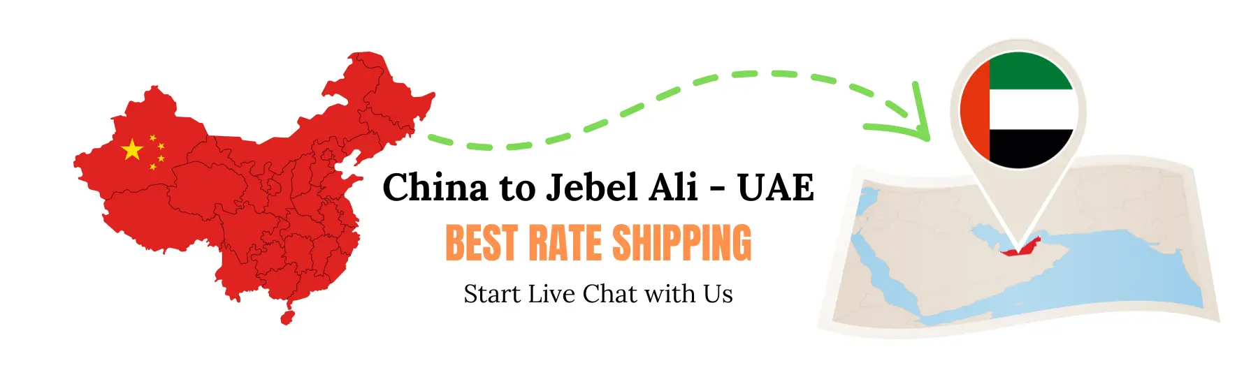 Cheapest Shipping from China to UAE Dubai -Jebel Ali