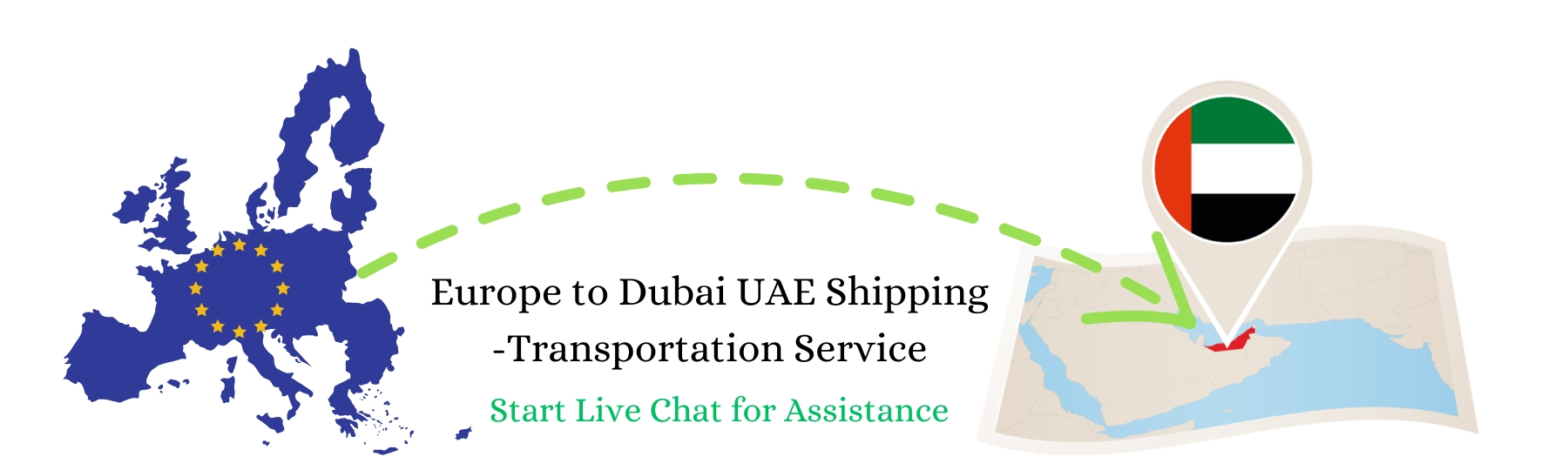 Europe to Dubai UAE Shipping -Transportation Service