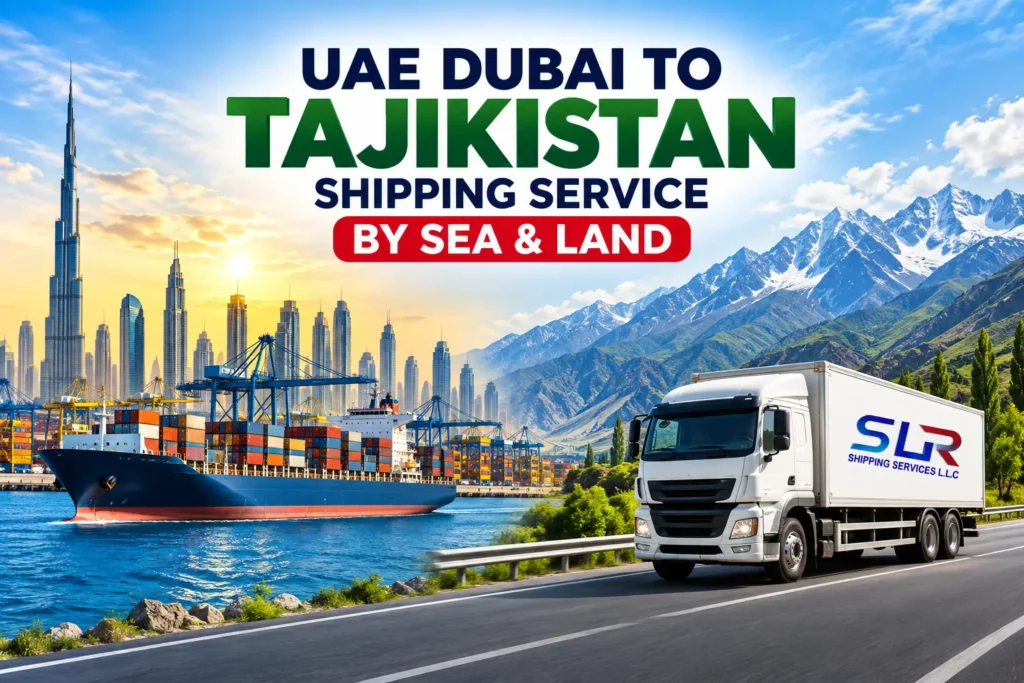 Best UAE Dubai to Tajikistan Shipping Service by SEA & Land Transportation -Trucking Services-2