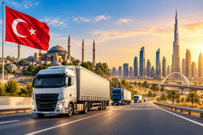 Best Turkiye to UAE Trucking -Transportation Services
